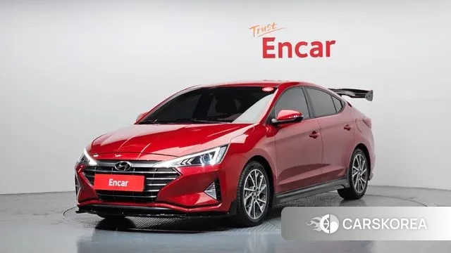 Hyundai The New Avante AD 2019 Красный из Кореи