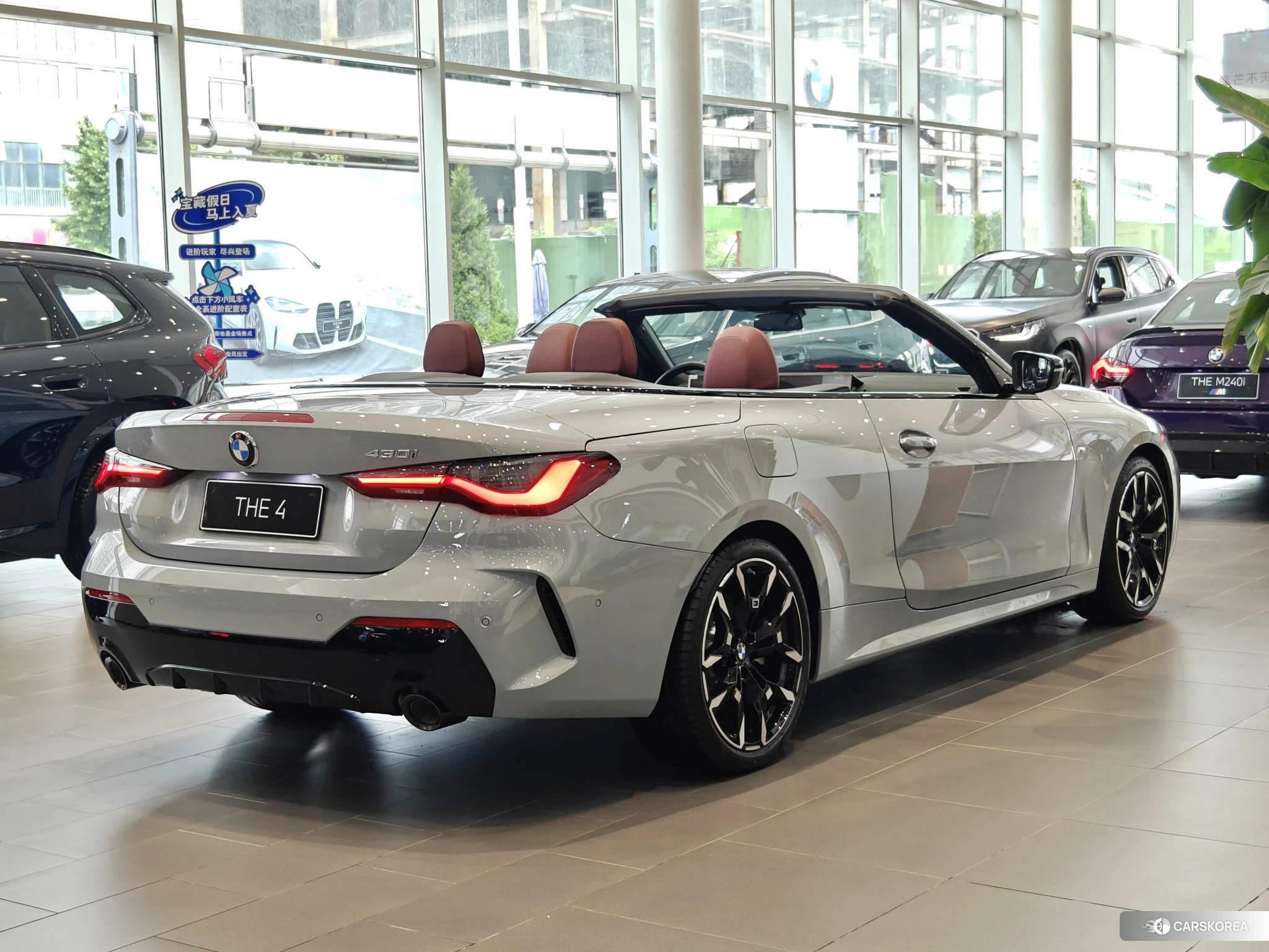 BMW 4 series 2024 Серебристо-серый из Китая