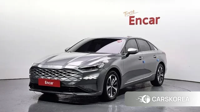 Kia K8 Hybrid 2021 Серебряный из Кореи