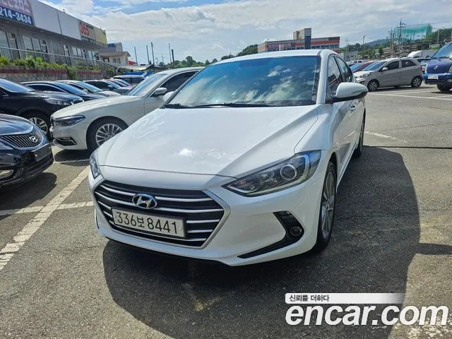 Hyundai Avante AD 2018 Белый из Кореи
