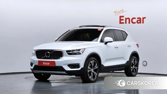 Volvo XC40 2022 Белый из Кореи
