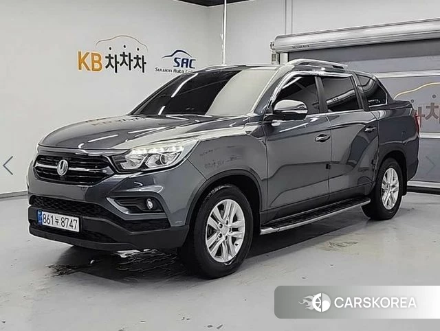 Ssangyong Rexton Sports 2018 Серый из Кореи