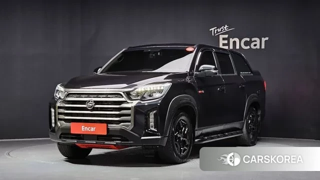 Ssangyong The New Rexton Sport 2021 Черный из Кореи