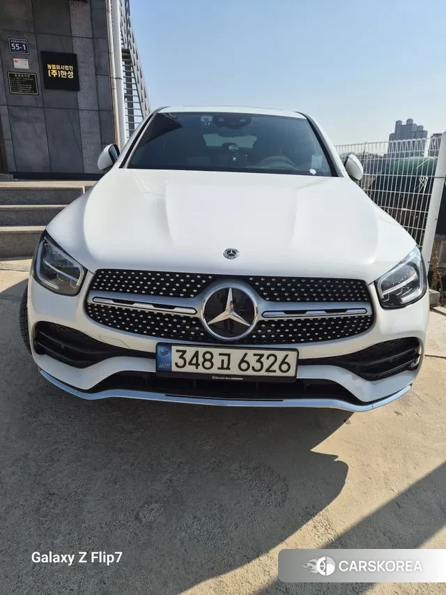Mercedes-Benz GLC-Class X253 2021 Белый из Кореи