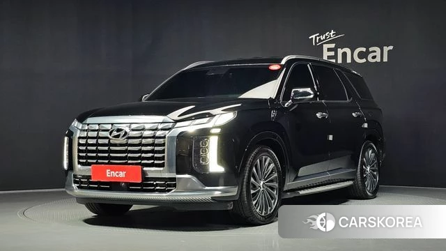 Hyundai The New Palisade 2023 Черный из Кореи