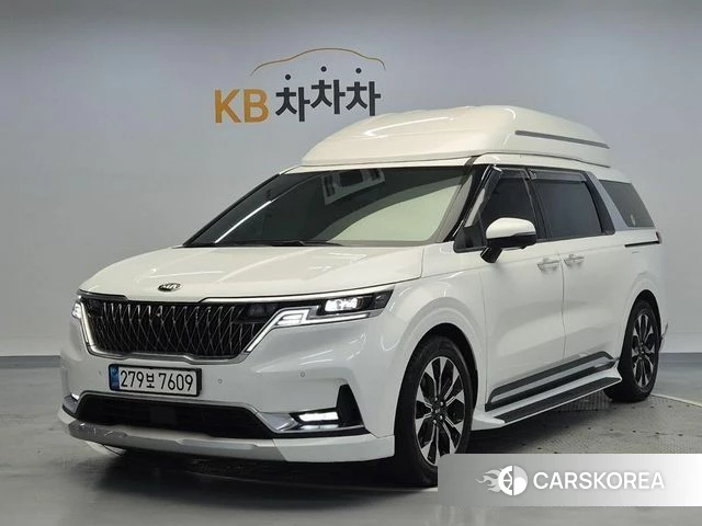 Kia Carnival 4th generation 2021 Белый из Кореи