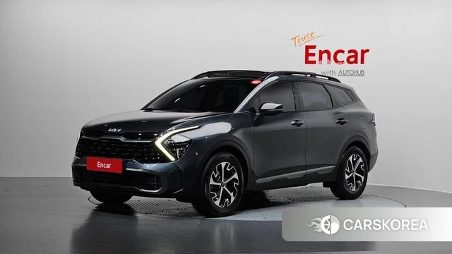 Kia Sportage 5th Generation Hybrid 2022 Серый из Кореи