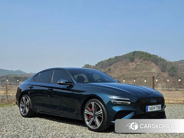 Genesis The New G70 2020 Синий нефрит из Кореи