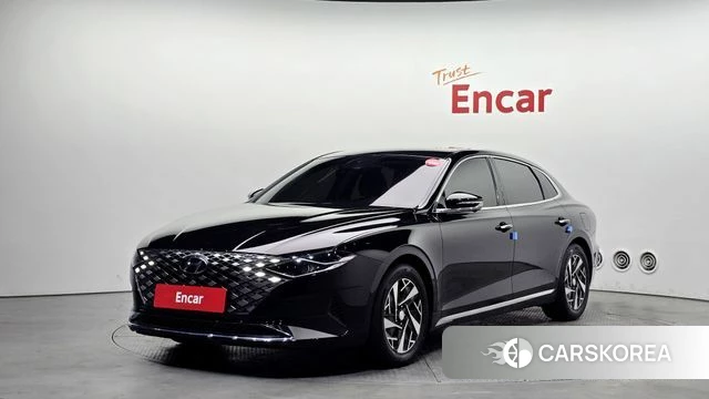 Hyundai The New Grandeur IG Hybrid 2020 Черный из Кореи