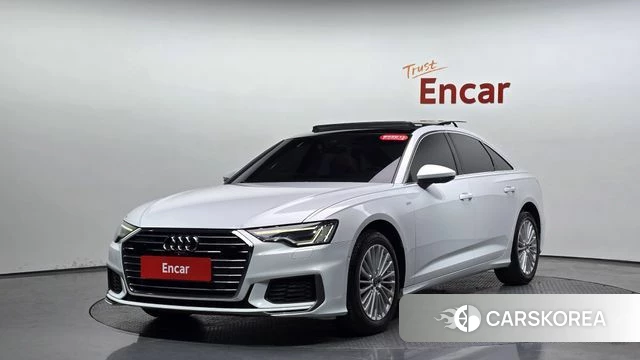 Audi A6 (C8) 2021 Белый из Кореи