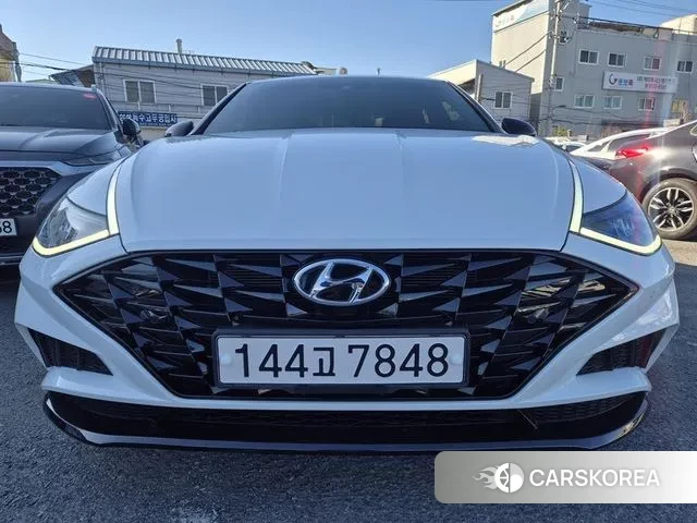 Hyundai Sonata (DN8) 2021 Белый из Кореи