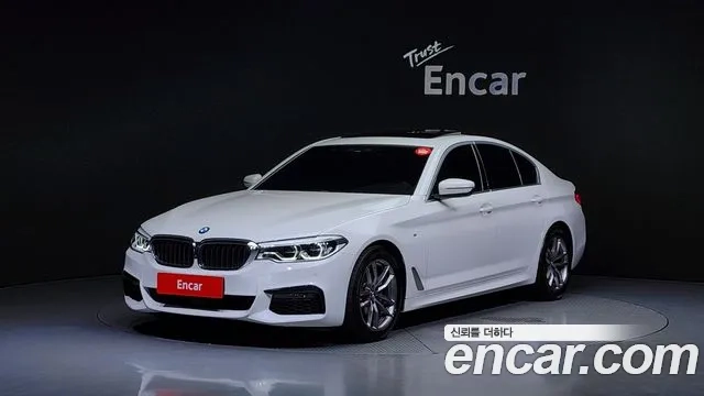 BMW 5 Series (G30) 2019 Белый из Кореи