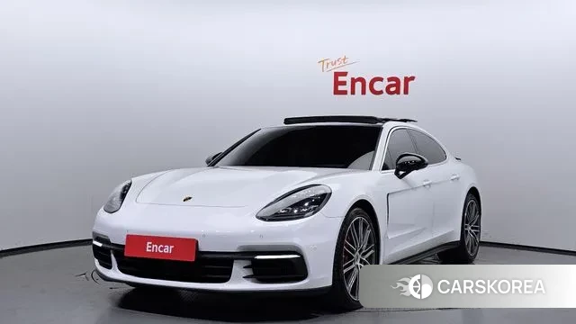 Porsche Panamera (971) 2018 Белый из Кореи