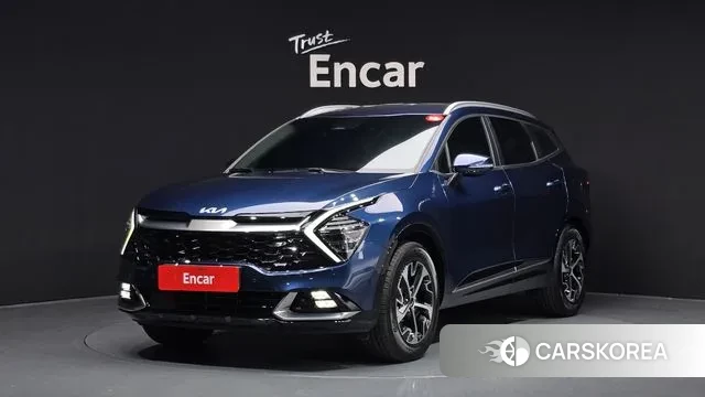 Kia Sportage 5th Generation Hybrid 2022 Синий из Кореи