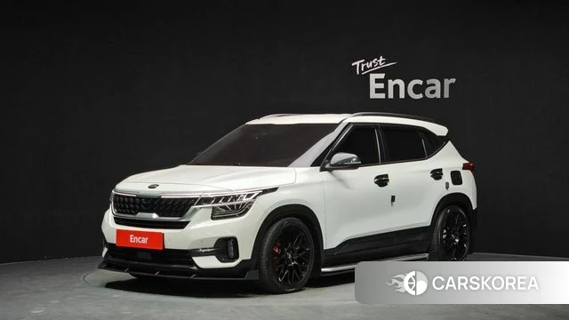 Kia Seltos 2021 Белый из Кореи