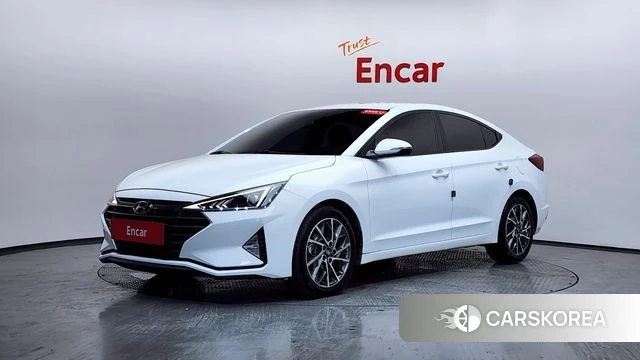 Hyundai The New Avante AD 2018 Белый из Кореи