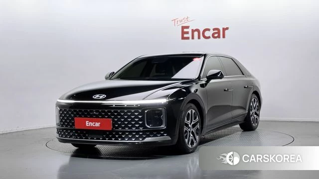 Hyundai Grandeur (GN7) 2023 Черный из Кореи