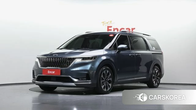 Kia Carnival 4th generation 2021 Синий из Кореи