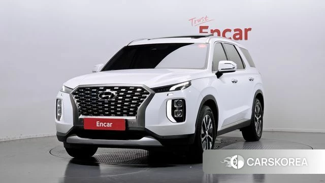 Hyundai Palisade 2021 Белый из Кореи
