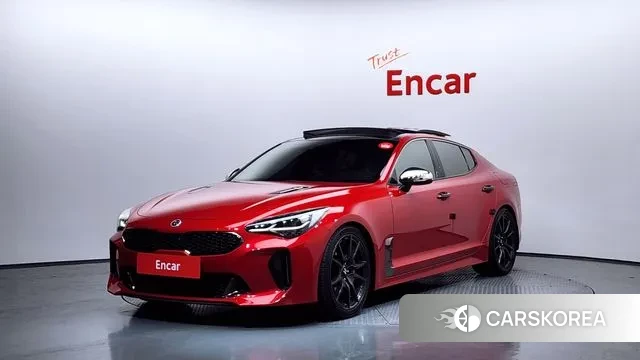 Kia Stinger 2018 Красный из Кореи