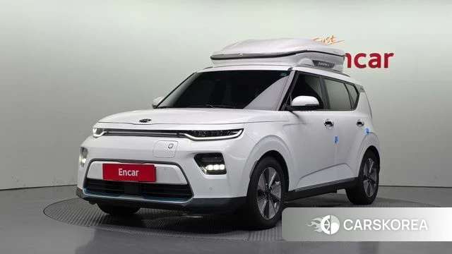 Kia Soul Booster EV 2019 Белый из Кореи