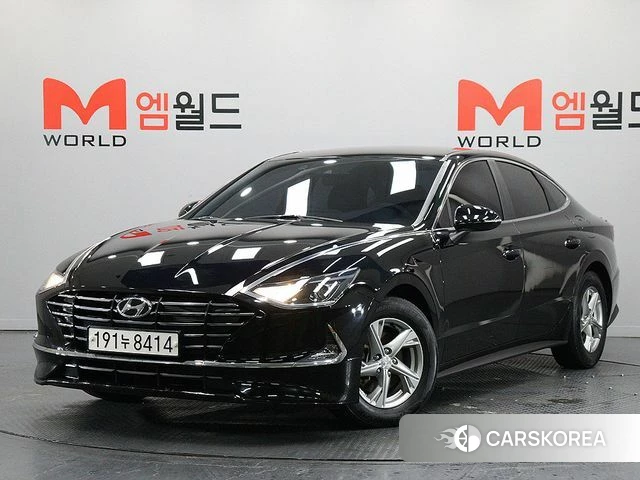 Hyundai Sonata (DN8) 2019 Черный из Кореи