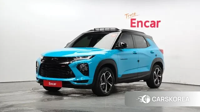 Chevrolet (GM Daewoo) Trailblazer 2020 Небесно-голубой из Кореи