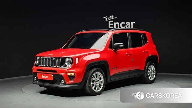 Jeep Renegade 2022 Красный из Кореи