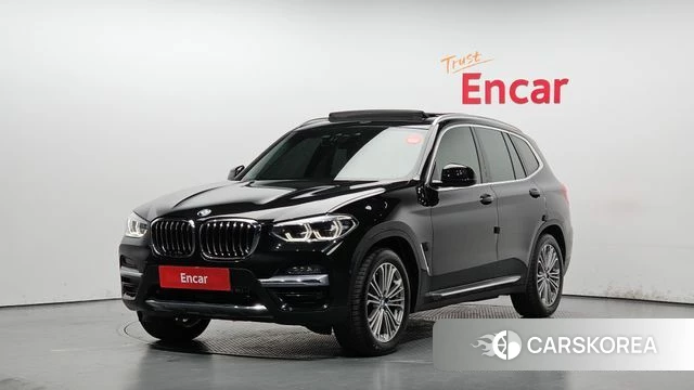 BMW X3 (G01) 2020 Черный из Кореи