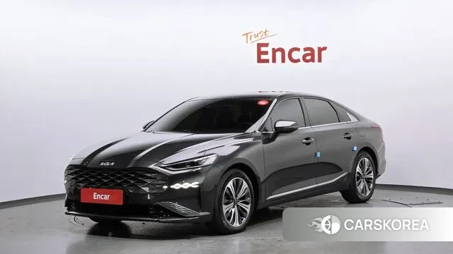 Kia K8 Hybrid 2022 Серый из Кореи