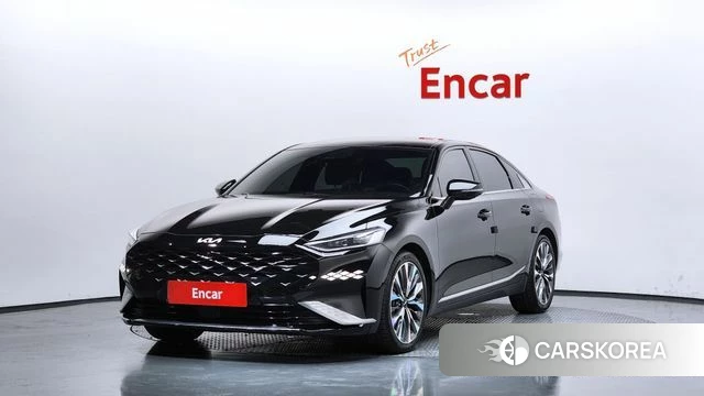 Kia K8 2021 Черный из Кореи