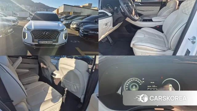 Hyundai Palisade 2021 Белый из Кореи