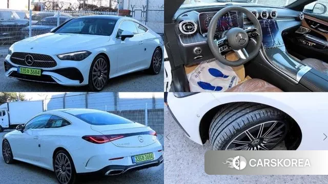 Mercedes-Benz CLE-Class C236 2025 Белый из Кореи