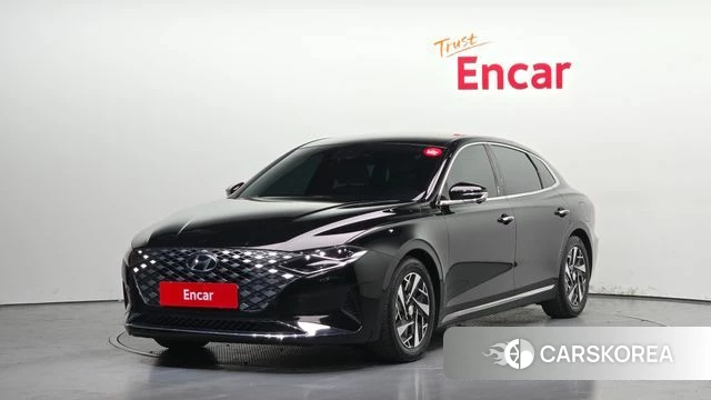 Hyundai The New Grandeur IG Hybrid 2022 Черный из Кореи