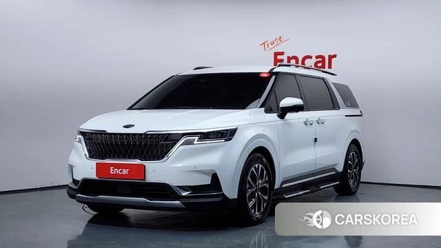 Kia Carnival 4th generation 2021 Белый из Кореи