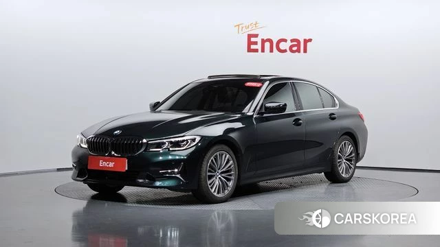 BMW 3 Series (G20) 2020 Темно-зеленый из Кореи
