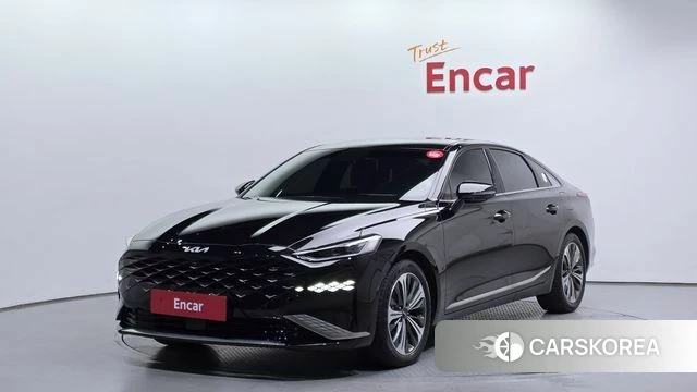 Kia K8 Hybrid 2023 Черный из Кореи
