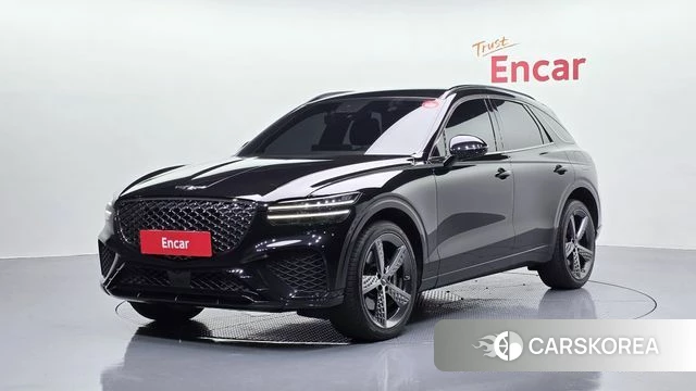 Genesis GV70 2021 Черный из Кореи