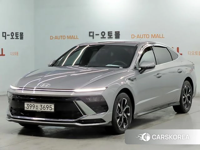 Hyundai Sonata D Edge (DN8) 2024 Серебристо-серый из Кореи