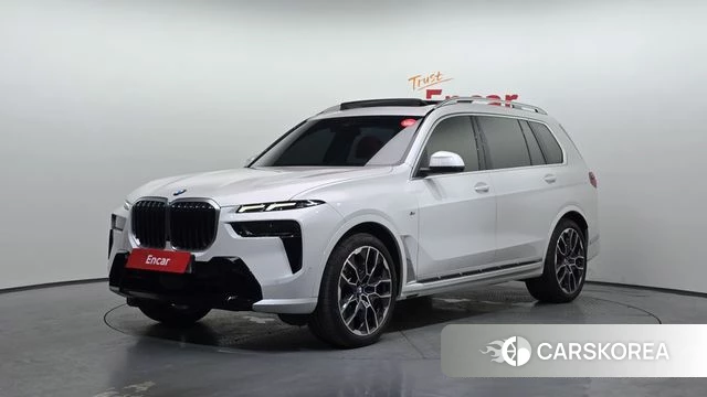 BMW X7 (G07) 2024 Белый из Кореи