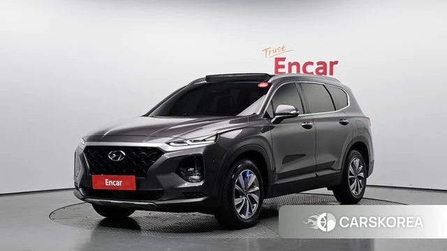 Hyundai Santa Fe TM 2019 Серый из Кореи