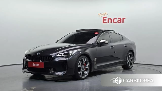 Kia Stinger 2019 Серый из Кореи