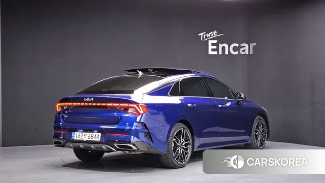 Kia K5 3rd generation 2022 Синий из Кореи