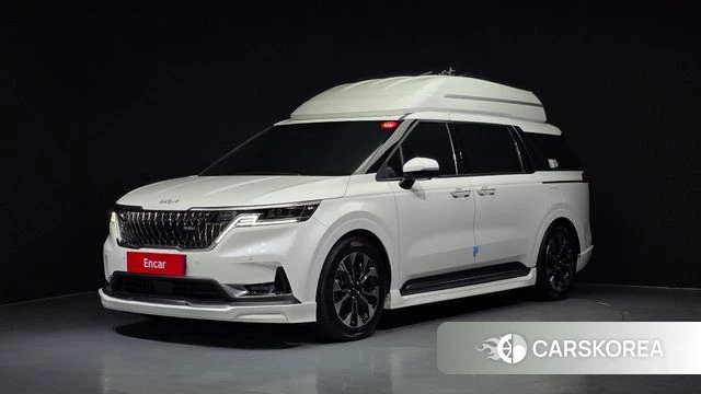 Kia Carnival 4th generation 2023 Белый из Кореи