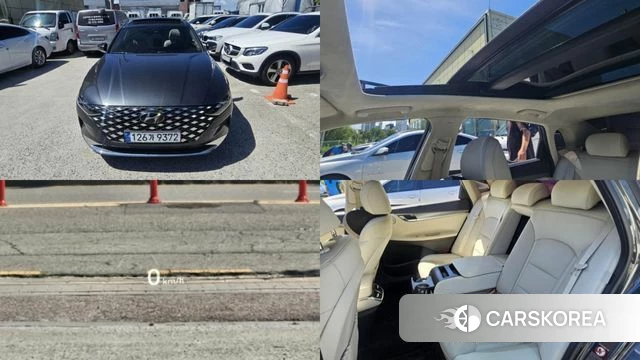 Hyundai The New Grandeur IG Hybrid 2022 Серый из Кореи