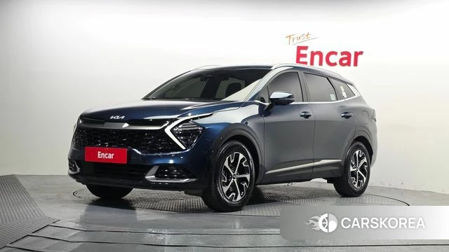 Kia Sportage 5th Generation Hybrid 2023 Синий из Кореи