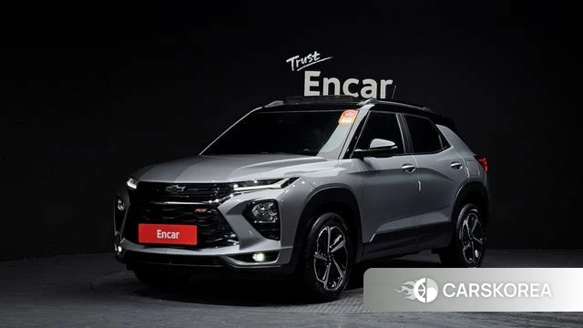 Chevrolet (GM Daewoo) Trailblazer 2022 Серебряный из Кореи