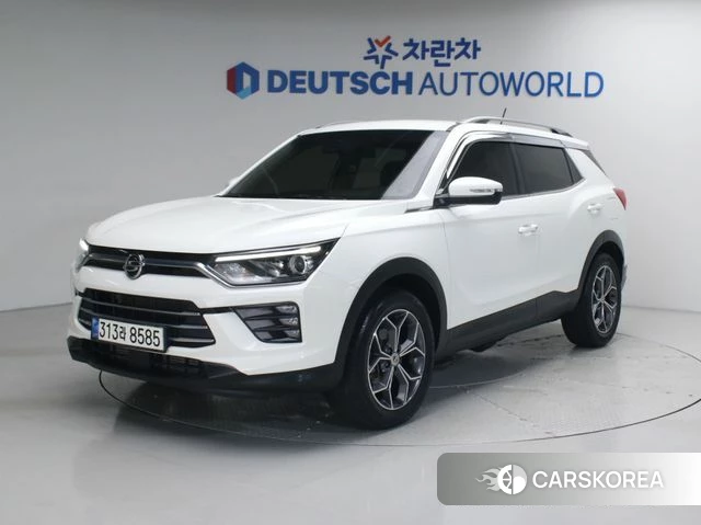 Ssangyong Beautiful Korando 2021 Белый из Кореи