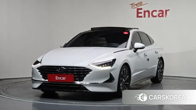 Hyundai Sonata (DN8) 2019 Белый из Кореи