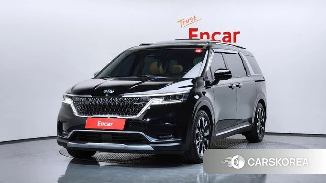 Kia Carnival 4th generation 2021 Черный из Кореи